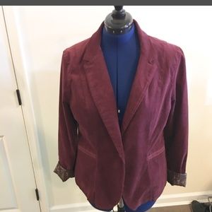 Calvin Klein corduroy blazer, new with out tags XL